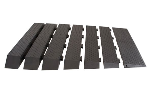 Modular Rubber Threshold Ramp 1" - 4" Rise