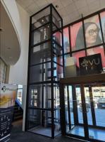 Black Enclosure Indoors